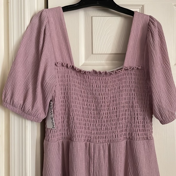 NWT Nine West peasant dress - Picture 3 of 11